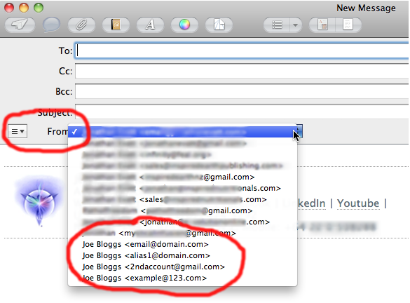 outlook for mac 2011 stop receiving email from an alias