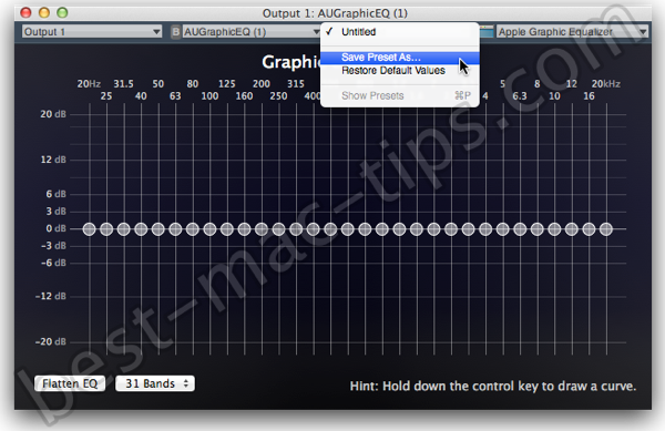 equalizer for mac os x