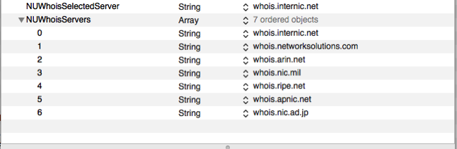 Plist whois servers 1