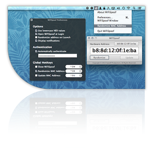 wifispoof mac free